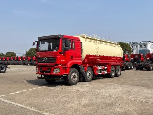 8x4陜汽德龍SGZ5312GFLSX6型油田專(zhuān)用下灰罐車(chē)